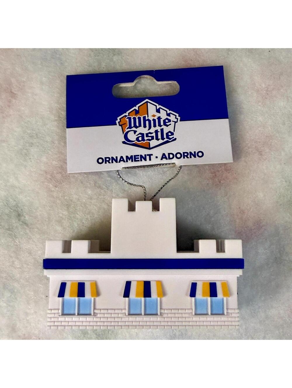 White Castle Christmas Ornament - Ruz